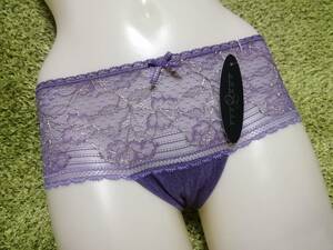 ★新品/Mサイズ★アンブラ28【ANNEBRA/Notre Dame】新品タグ付き　未使用品　インポート　ヒップハング　ローライズ　カラー/Purple