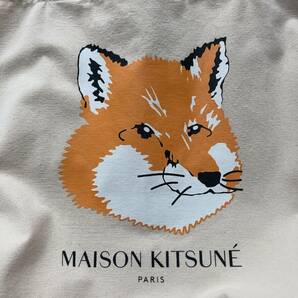 ほぼ新品★美品★メゾンキツネ Maison Kitsune のトートバッグ 本物 FOX HEAD TOTE BAGの画像2