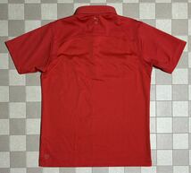 PUMA GOLF プーマ ゴルフ O(LL)サイズ 赤色 半袖 ポロシャツ メンズ スポーツウェア_画像2