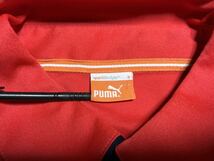 PUMA GOLF プーマ ゴルフ O(LL)サイズ 赤色 半袖 ポロシャツ メンズ スポーツウェア_画像4