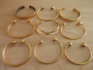 [D97] Gold цвет оттенок золота браслет Vintage Vintage аксессуары много продажа комплектом суммировать TIA