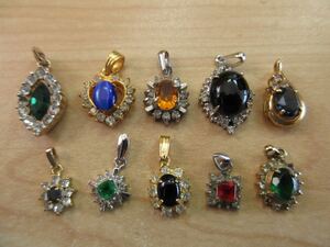 [B3] jewelry series pendant top necklace top Vintage Vintage accessory large amount set sale summarize TIA