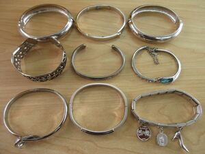 [E84] Vintage Vintage bangle bracele accessory large amount set sale summarize TIA