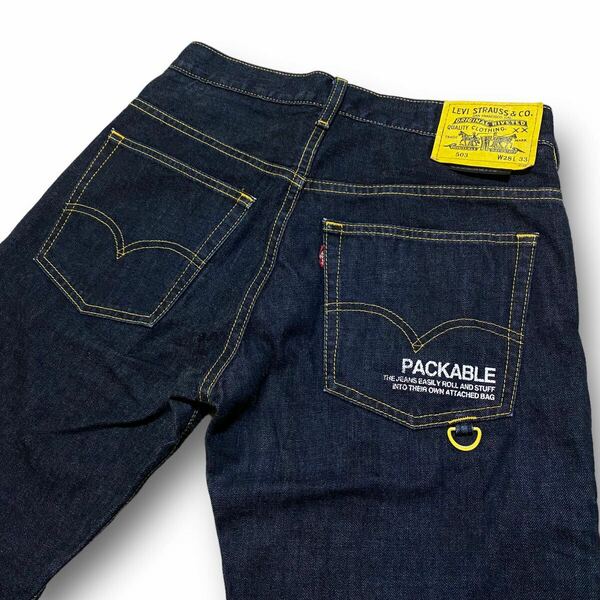 Levis リーバイス 503 PACKABLE ルーズストレート デニム パンツ ジーンズ サイズ28