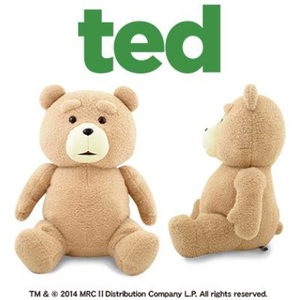 即決【ted】テッド おれのモフモフ お座り BIGぬいぐるみ 高さ約37cm 大きい ジャンボ クマ テディベア くま タグ無し 新品