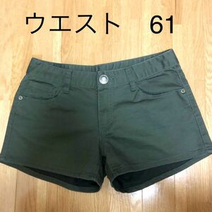 ショートパンツ　ハーフパンツ　ショーパン　ミニ　無地　シンプル　レディース　