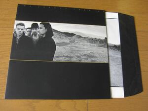 □ U2 THE JOSHUA TREE UK盤オリジナル準美品！ マトA3/B2 両面TOWNHOUSE DMM刻印