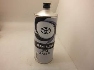 トヨタ　ブレーキフルード DOT 4 CLASS 6 BRAKE FLUID 1L 08882-00301