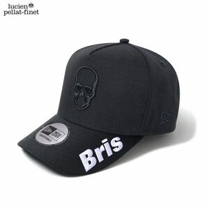 【即決】【美品】 FCRB lucien pellat-finet エフシーレアルブリストル ルシアンペラフィネ NEWERA 9FORTY D FLAME CAP 帽子 ぼうし BLACK