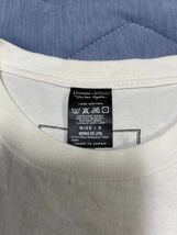 【即決】【送料最安360円】 NUMBER NINE ナンバーナイン PRINT TEE 3D SOFT TEXTURE Tシャツ カットソー 半袖 WHITE ホワイト 白色_画像7