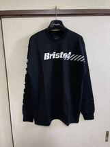 【ほぼ新品】 20AW 21 FCRB f.c real bristol エフシーレアルブリストル SOPHNET ソフネット STENCIL L/S TEE Tシャツ カットソー BLACK 黒_画像8