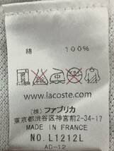 【サイズ4】フランス製 LACOSTE ポロシャツ L1212 ※2014年完全復刻品 （白/ラコステ/フレラコ/フララコ）_画像5