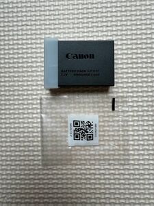 Canon 純正バッテリー LP-E17 一個 canon eos Rp