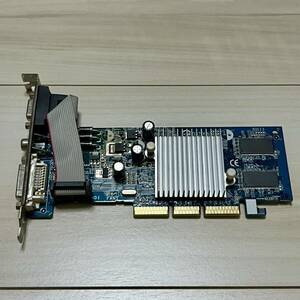 nvidia GeForce FX5200 128MB AGP ビデオカード グラフィックカード