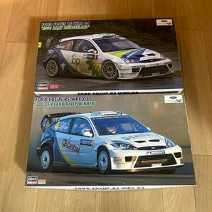 [2点セット] ハセガワ 1/24 フォードフォーカスRS WRC 03 & フォードフォーカスRS WRC 04 ドイツラリー