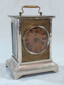 # старый SEIKO Seikosha квадратная форма часы настольные часы подушка часы час удар zen мой тип Meiji Taisho период retro античный Vintage #