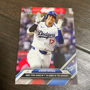 大谷翔平 Topps Now no.164 カード ②