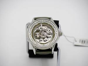 MANNINA マンニーナ MNN005－02 腕時計 自動巻き メンズ グレー 未使用 セイコー製ムーヴメント使用