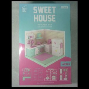 フィギュア　SWEET HOUSE KITCHEN SET　POPTOY HOUSE　ポップマート　POPMART　部屋　ROOM　プラモデル