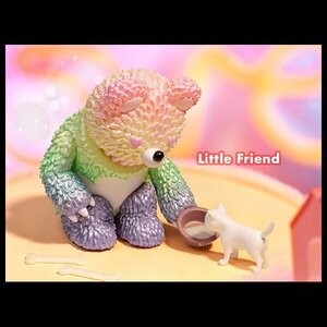 フィギュア　Little Friend　INSTINCTOY Muckey Dreamy Life シリーズ　ポップマート　POPMART　マスコット　人形　蓄光