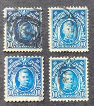 【アメリカ領フィリピン】1906-1926年発行普通切手 （10c, 12c, 16c, 20c）発行時期・刷色・目打等違い Scott 番号違い18種　使用済_画像2
