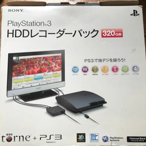 人気のレトロゲーム★PS3レコーダパック（ゲーム機のみでtorneは付属しません）ソフト数本セット