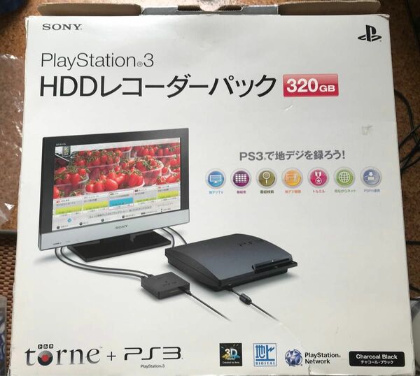 人気のレトロゲーム★PS3レコーダパック（ゲーム機のみでtorneは付属しません）ソフト数本セット