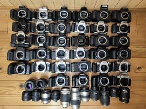 * large amount summarize *PENTAX K mount camera lens 47 pcs 