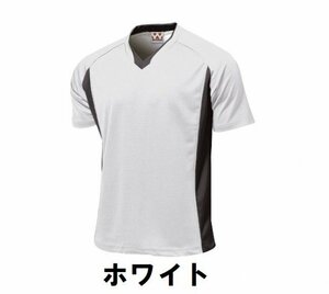 1199円 新品 サッカー フットサル 半袖 T シャツ XLサイズ 子供 大人 男性 女性 wundou ウンドウ 1910