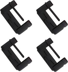 YFFSFDC silicon seat belt cover & buckle cover 3 color scratch prevention ... car supplies ( black 4 piece set )