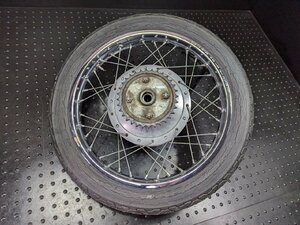 ■ホンダ ドリーム CBM72 純正 リアホイール 曲がり無し 18×1.85 検索 Dream CB72 CL72 CB77 CL77 [R060508]