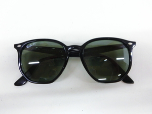 5094PNZ◎Ray-Ban レイバン RB4306-F 601/9A POLARIZED サングラス メガネ ブラック◎中古