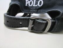 5142RNZ◎POLO RALPHLAUREN ラルフローレン ビッグポニー キャップ ブラック◎中古_画像6