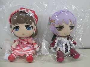 5204F* The Idol Master sinterela girls .. interval ../. water .. soft toy 2 point set * unopened 