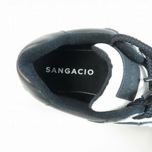 via SANGACIO/サンガッチョ にゅ～ず WHITE/BLACK 24.5 /080_画像5