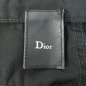 Dior Homme/ディオールオム ボタンフライ ブラックパンツ エディ期 5EH1011498/31 /060の画像4
