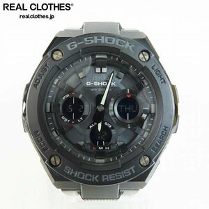 G-SHOCK/Gショック Gスチール ブラック ソーラー 腕時計/ウォッチ GST-S100G-1BDR /000