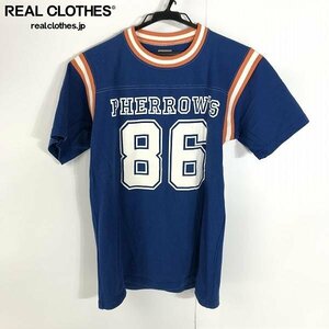 ☆PHERROW'S/フェローズ 86 フットボールTシャツ/S /LPL
