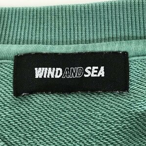 ☆WIND AND SEA/ウィンダンシー コットン スウェット トレーナー WDS-10TH-CS-07/M /060の画像3