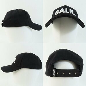 【未使用】BALR./ボーラー Classic Cotton Cap ベースボールキャップ ブラック B10015/One Size /000の画像2