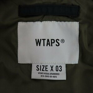 ☆WTAPS/ダブルタップス INCOM JACKET NYLON TUSSAH/ナイロンジャケット 182BRDT-JKM01/3 /060の画像3