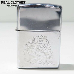 ZIPPO/ジッポー ライオン イタリアコイン リッタの女神 メタル貼り 96年製 /LPL