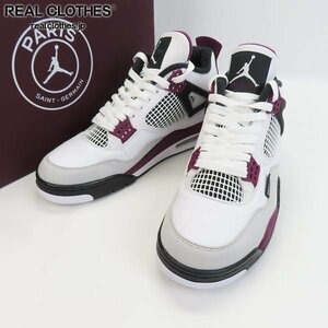 NIKE/ナイキ AIR JORDAN 4 RETRO PSG/エアジョーダン 4 レトロ パリサンジェルマン CZ5624-100 /27 /080