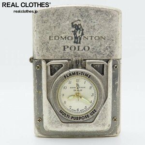 POLO/ポロ EDMONTON POLO 時計付き オイルライター /LPL