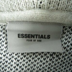 ☆ESSENTIALS/エッセンシャルズ FEAR OF GOD/フィアオブゴッド ニットパーカー/L /080の画像3