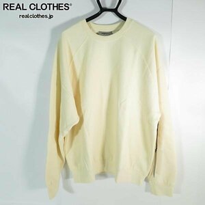 ☆【未使用】ESSENTIALS/エッセンシャルズ FEAR OF GOD/フィアオブゴッド バックロゴ スウェット /L /060