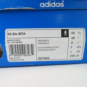 【未使用】adidas Originals/アディダスオリジナルス SUPER STAR 80's MITAスニーカー/Q21662/25.5 /080の画像10