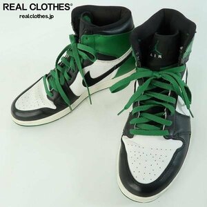 【観賞用】NIKE/ナイキ AIR JORDAN1 RETRO HI/エアジョーダン1 ハイ スニーカー 332550-101 28.5 /080