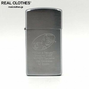 ZIPPO/ジッポー WINDY/ウィンディ スリム Born in 1937 1999年製 /LPL