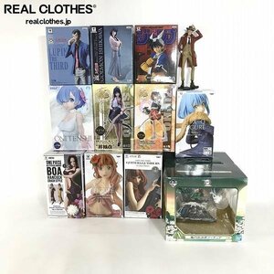 【おまとめ/未開封含む】BANPRESTO/バンプレスト 他 ルパン三世/鬼滅の刃/Re:ゼロから始める異世界生活 等 フィギュア 同梱×/160